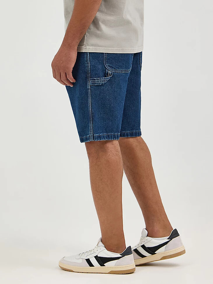 pantaloncini da carpentiere wrangler five star premium da uomo indaco scuro