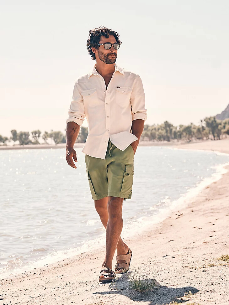pantaloni cargo da uomo dill