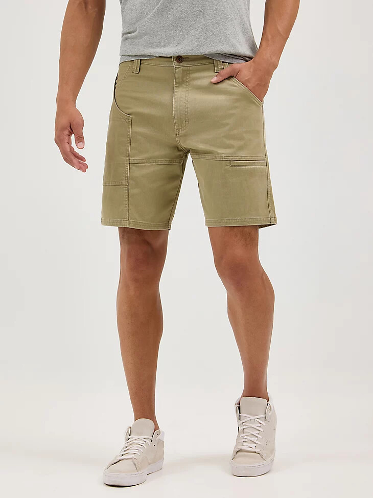 pantaloncini da uomo utility military vintage khaki