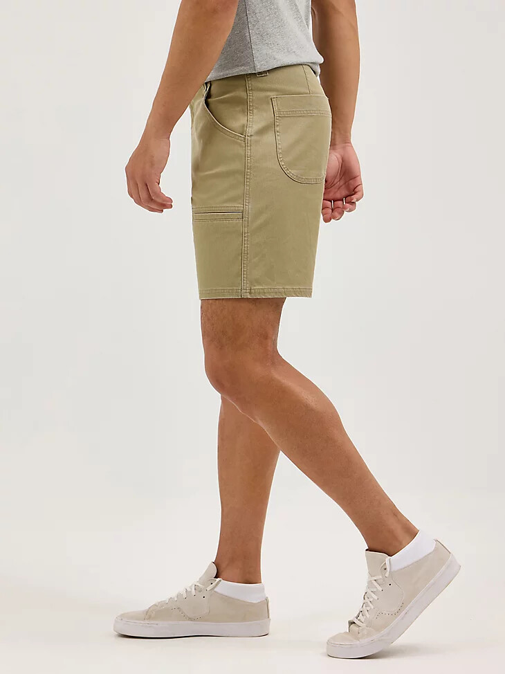 pantaloncini da uomo utility military vintage khaki