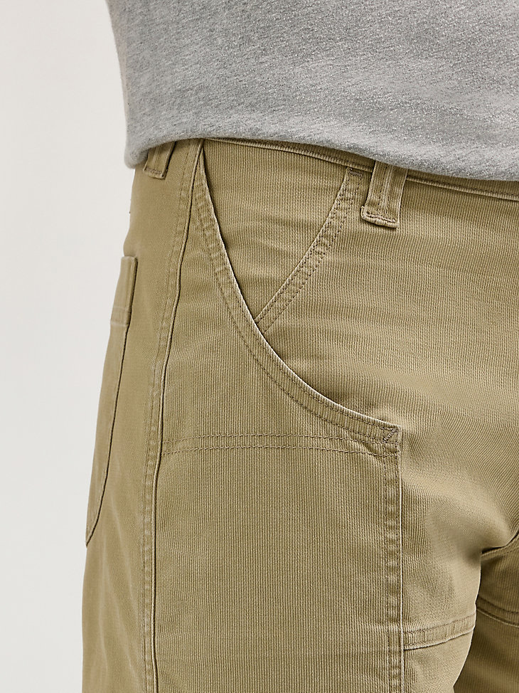 pantaloncini da uomo utility military vintage khaki