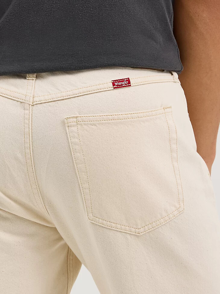 pantaloncini in denim rilassati da uomo luca