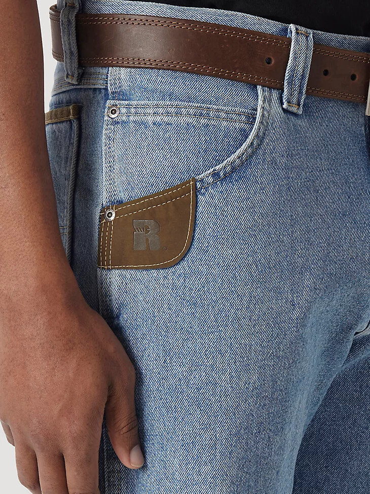 pantaloncini da carpentiere wrangler riggs workwear vintage indigo