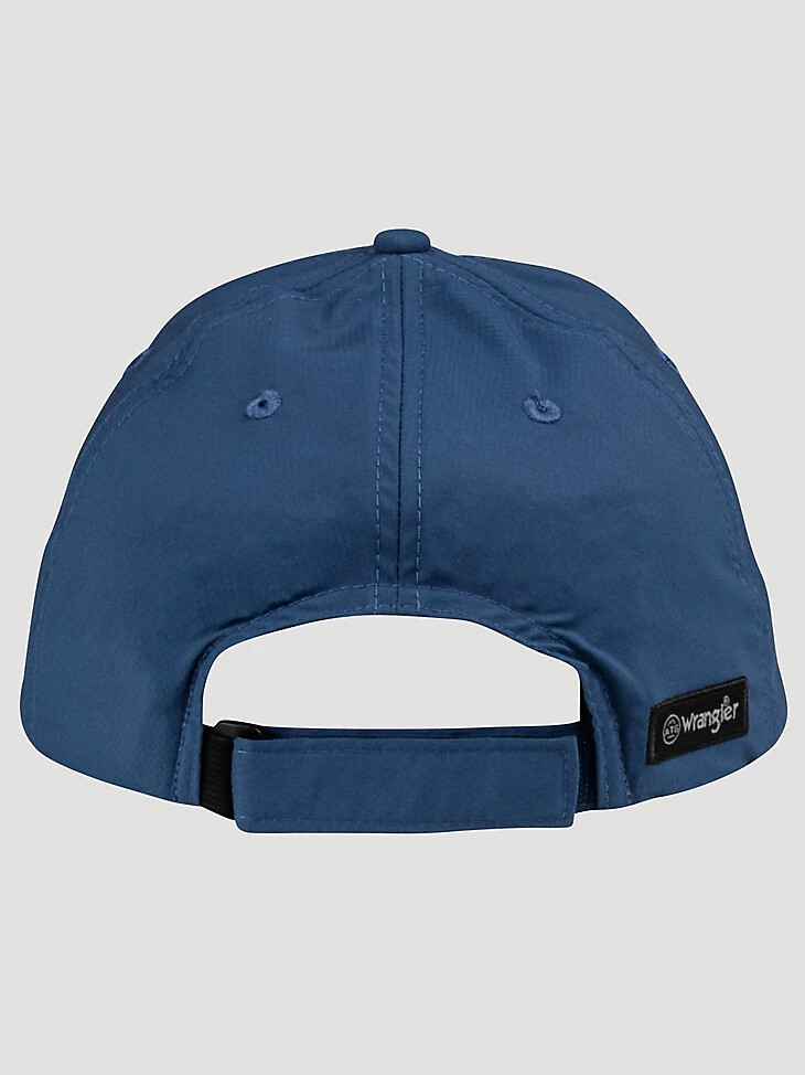 cappello con cinturino traspirante wrangler atg blu navy